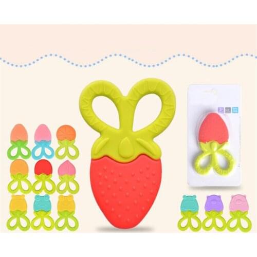 Silicone Teether Baby Tooth Toy Infant Silicone Teeth Care Newborn Baby Care Product Teething Toys