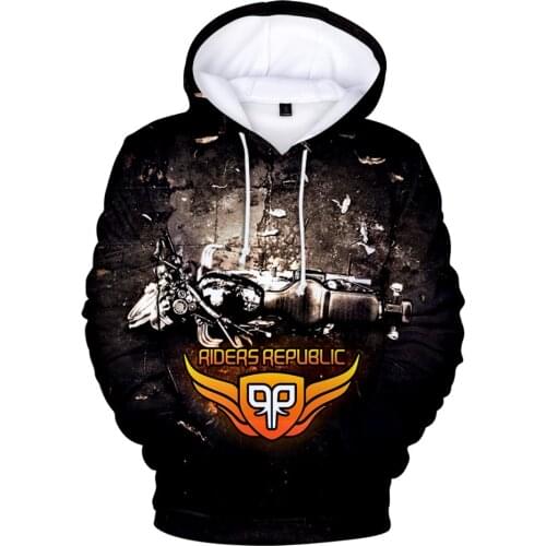 Classic New 3D Women/Men Popular Hoodies Riders Republic 3D Printed Fashion Hooded Hip Hop Streetwear Riders Republic Sweatshirt