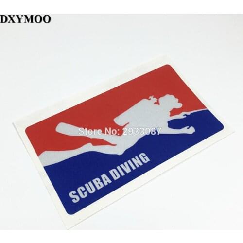 Water Sports Diving Sticker Scube Dive Equipment Funny Car Sticker Decals Vinyl 15cm