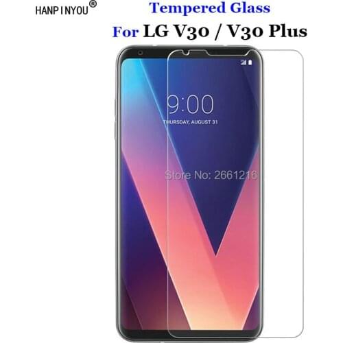 For LG V30 Tempered Glass 9H 2.5D Premium Screen Protector Film For LG V30S Plus ThinQ 6.0"