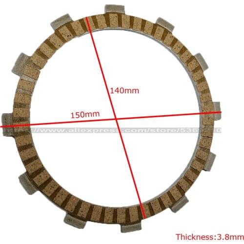 Motorcycle Engine Parts Clutch Friction Plate For Honda CB750 CB1300 1100 CB1000 750 CBX750