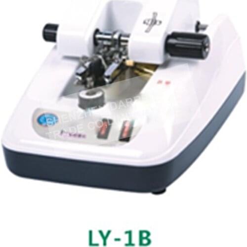 1PC LY-1B lens glasses processing equipment automatic clip slot wire drawing machine stainless panel