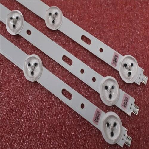 3 Pieces/set 580mm For Samsung 32" TV SVS320AA6_6LED SVS320AA6_7LED BN96-01059A BN96-01060A New Original LED Strip