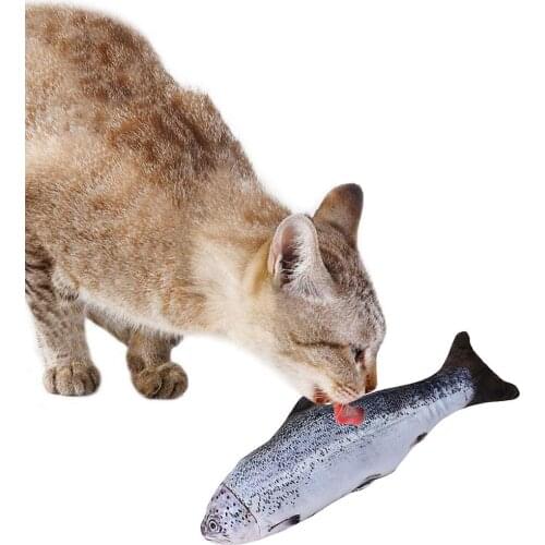 3D Pet Toy Fish Shape Interactive Catnip Cat Toy Pet Chew Toy Fish Playing Toy For Pet Bite Resistant Catnip Training Supplies
