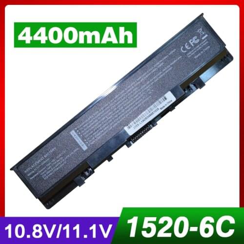 4400mAh battery for DELL Inspiron 1520 1521 1720 1721 Vostro 1500 1700 312-0504 312-0575 312-0576 312-0590 312-0594