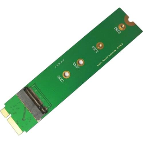 50 Set M.2 NGFF SATA SSD Converter Adapter Card For Apple 2012 MacBook Air A1465 A1466 New Hot