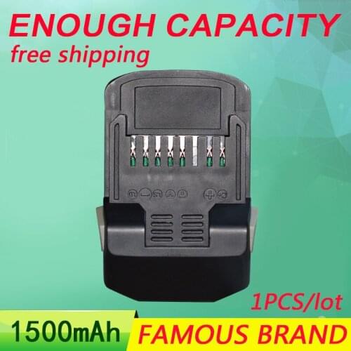 Golooloo 1500mAh Power Tool Battery for HITACHI BSL1830 BSL1840 UB18DAL 330067 DS18DSL DS18DSAL RB18DSL DV18DSL CR18DSL DH18DSL