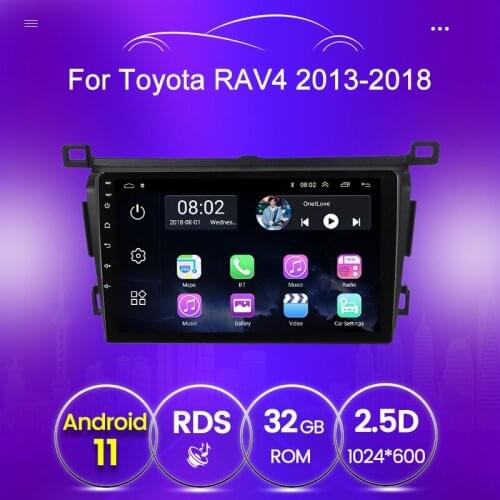 Car Multimedia DVD Video Player For Toyota RAV4 Rav 4 2013 2014 2015 2016 2017 2018 With Radio GPS 2DIN no dvd