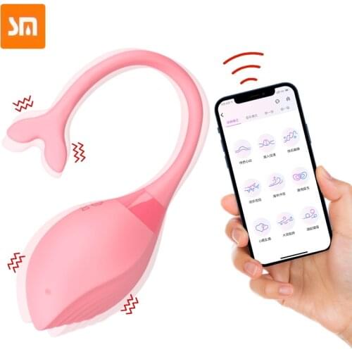 Wireless APP Control Vibrating Egg Wearable Panties Vibrator For Women Clitoris Stimulator Vaginal Massager Sex Toys For Women