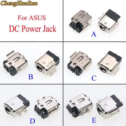 ChengHaoRan DC power jack for Asus U5100 4.5*3.0MM 4.5*2.65MM DC socket charging port connector for laptop notebook PC