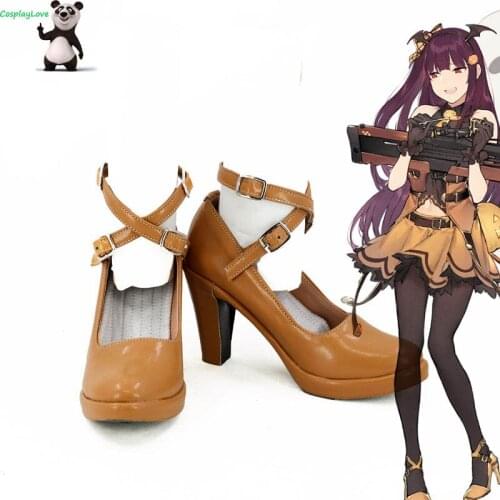 Girls Frontline Wa200 Yellow Cosplay Shoes Boots Custom Made For Hallowee Christmas CosplayLove