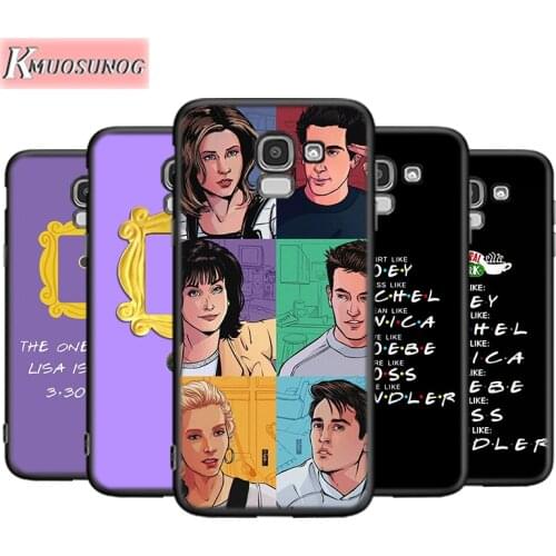 Friends TV series For Samsung Galaxy J8 J7 J6 J5 J4 J3 J2 Core Duo Prime Plus Star 2016 2017 2018 Soft Phone Case