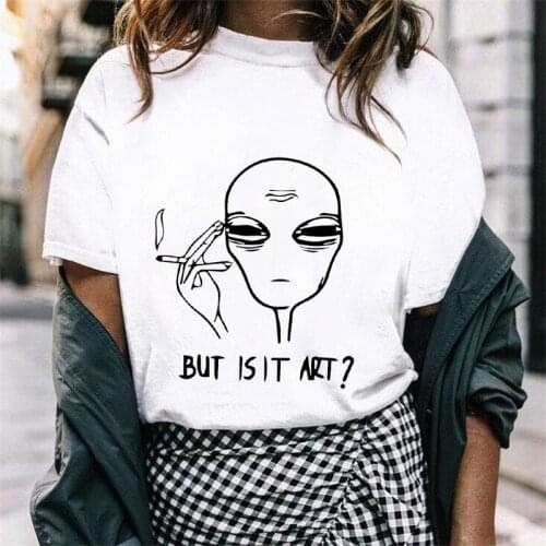 T shirt Printed Casual Harajuku T Short Sleeve Summer Female T-Shirt Casual Short-Sleeve Tees Ulzzang Harajuku Women Tops