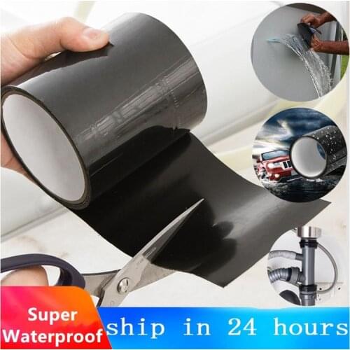 Super Fix Strong Waterproof Stop Leak Seal Repair Insulating Tape Performance Self Duct Waterproof Home Universal Pipe Tape