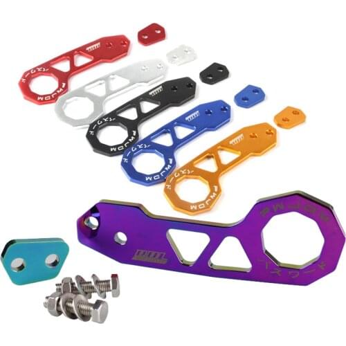 JDM Style Racing Rear Tow Hook Aluminum Alloy rear tow hook for honda civic with logo