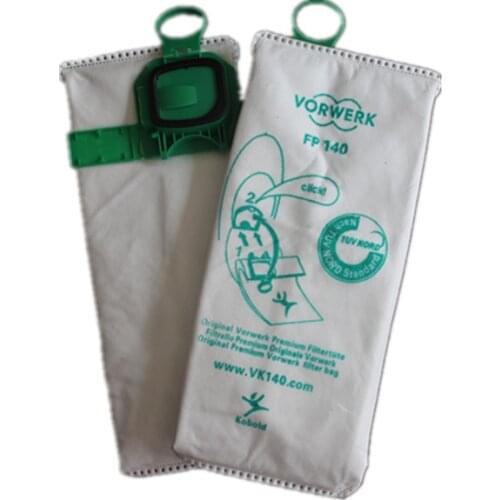 6/12pcs high efficiency dust filter bag replacement for VK140 VK150 Vorwerk garbage bags FP140 Bo rate kobold Vacuum cleaner