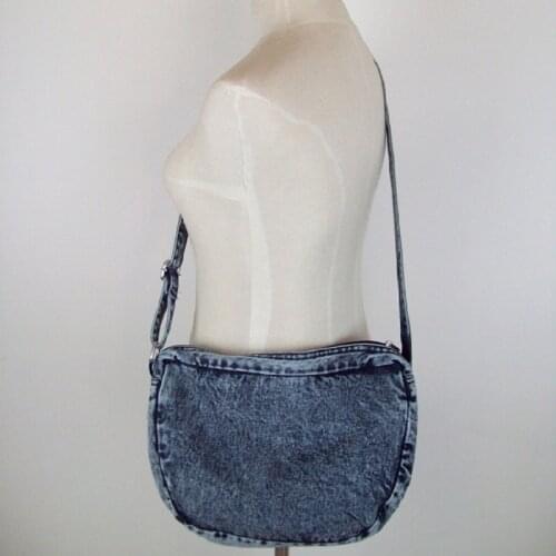 Fashion Vintage Jeans Hobos Simple Denim Women Bags HandBags Crossbody Messager purse Shoulder Bag carteira bolsa feminina