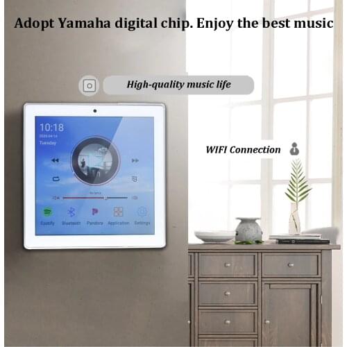 WIFI Bluetooth Wall Amplifier Audio Home Theater Amplifiers Mini Amplificador Android Preamplifier Board Background Music Host