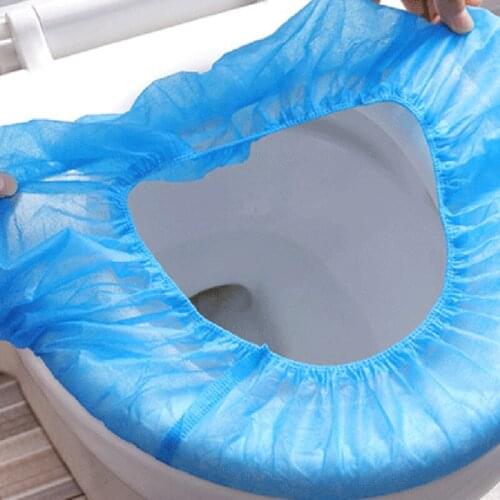 1 Piece Of Environmentally Friendly Travel Hotel Mall Disposable Toilet Seats Home Sanitary Bathroom Accessories