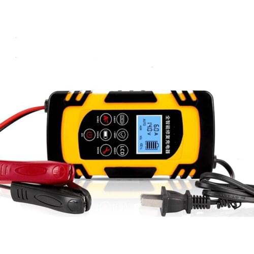 Plug-in 12V 24V motorcycle battery charger truck car battery repair type charger