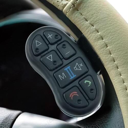 Universal Wireless Smart Car Steering Wheel DVD GPS Navigation Button Controller Car Accessories Interior Spare Parts