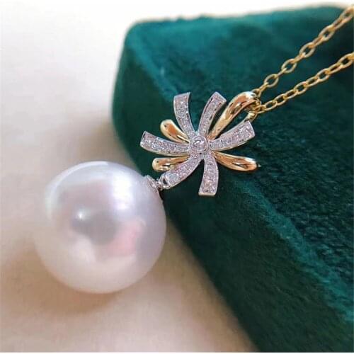 S925 Sterling Silver Screw Eye Pin Bail Top Drilled Beads End Cap For DIY Pearl Charm Pendant Connectors Jewelry Making