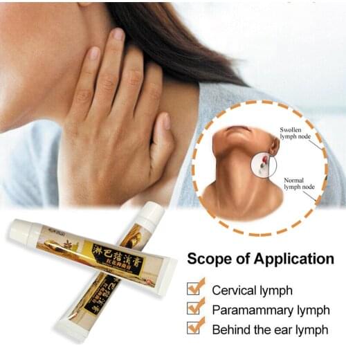 1PCS Lymph Nodes 20g Lymphatic Detox Cream Effective Anti-Swelling Neck/Armpit Lymph Ointment Breast Lymph Node Herbal Cream