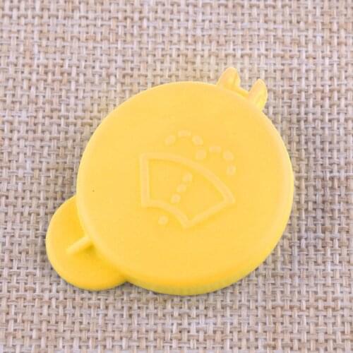 2S61 17632AD Car Yellow Windscreen Washer Bottle Cap Cover Fit For Ford Fiesta MK6 2001 2002 2003 2004 2005 2006 2007 2008