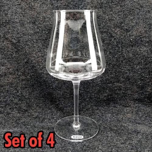 4 PACK - KegLand Teku Style Beer Glasses (460ml) homebrew