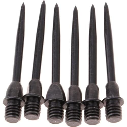 6-Assorted 2BA Thread Darts Steel Tip Converter Points for Electronic Dart