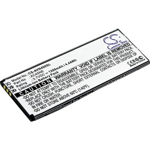 Cameron Sino 1200mah battery for ARCHOS 40 Neon AC40NE batteries