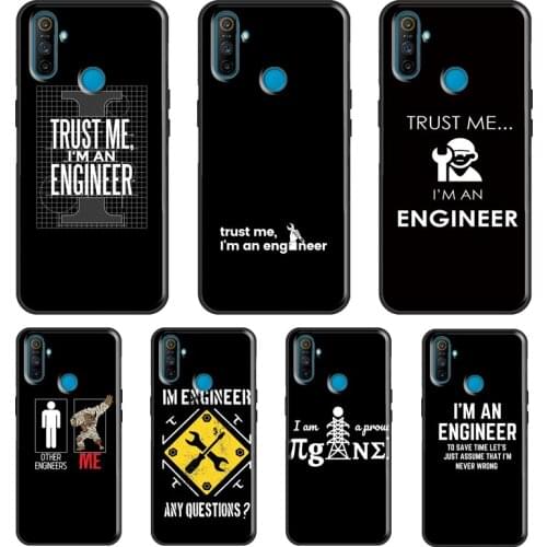 I m An Engineer I m Good At Maths For OnePlus 9 Pro 8 Pro Nord 8T 9R Case For OPPO Realme 8 Pro Q3 6 7 Pro C15 C3 GT Cover