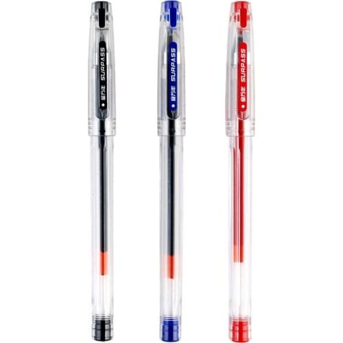 KNOW Writing/Signature Gel Pen/Refills Black/Red/Blue 0.3/0.38/0.5/0.7/1.0mm Smooth Ink Gel/Neutral Pen School/Office Stationery