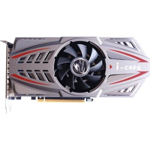 Computer Graphic Card GTX 750Ti 2GB GDDR5 128-Bit PCIE 3.0 HDMI-Compatible DVI-D Interface W/ Twin Cooling Fan