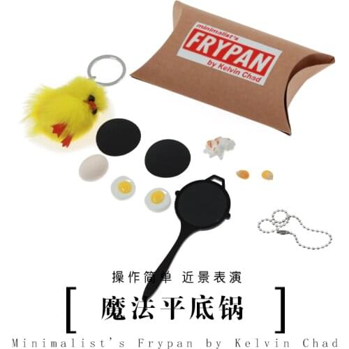 Minimalists Frypan by Kelvin Chad Close Up Stage Illusion Funny Mentalism Classic Toys magic tricks Gimmick Props magie