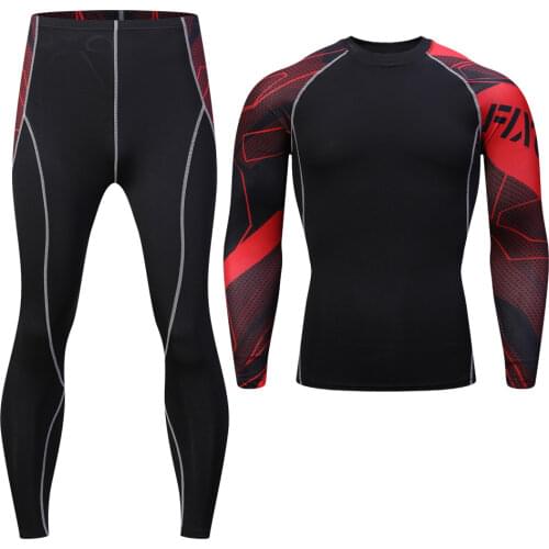Thermal Underwear For Men Male Thermo Clothes Long Johns Sets Thermal Tights Winter Long Compression Underwear Quick Dry