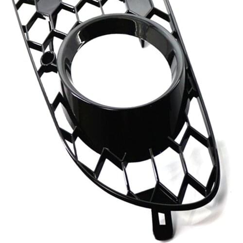 Lower Bumper Fog Light Grille Grill Cover for VW Golf 6 09-13 Easy Install