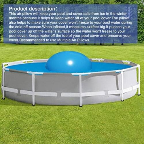 New 4x4ft Feet Winter Pool Pillow Winterizing Air Pillow For Above Ground Pool Outdoor Inflatable Pool Supplies
