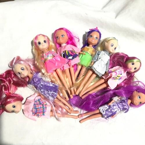 Original Rare Germany 15cm Thumb Doll Pocket Mini Kelly EVI Cute Baby Dolls Kids Gift Random Styles Collection DIY Decoration