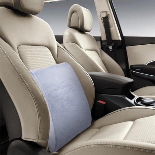 Cushion Seat Lumbar Support Office Chair Low Back Pain Pillow Memory Foam Black Posture Correction Car Product Dropshipping 2