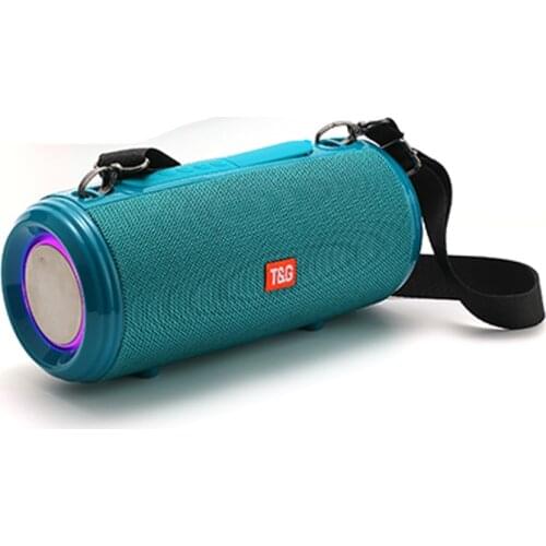 Portable Wireless Support TF Card Outdoor Electronics Gadgets Fabric Straps Speaker Radio Player With RGB Light