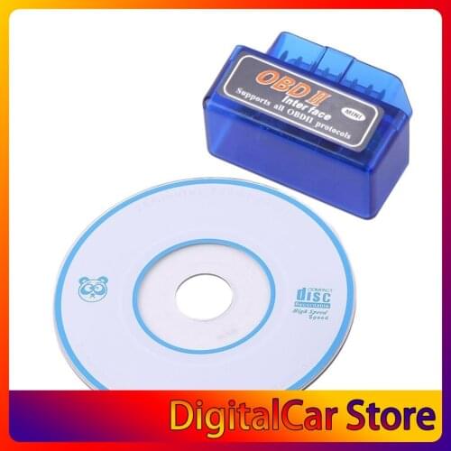 Latest Version Super Mini ELM327 Bluetooth V2.1 OBD2 Mini Elm 327 Car Diagnostic Scanner Tool For ODB2 OBDII Protocols hot sale