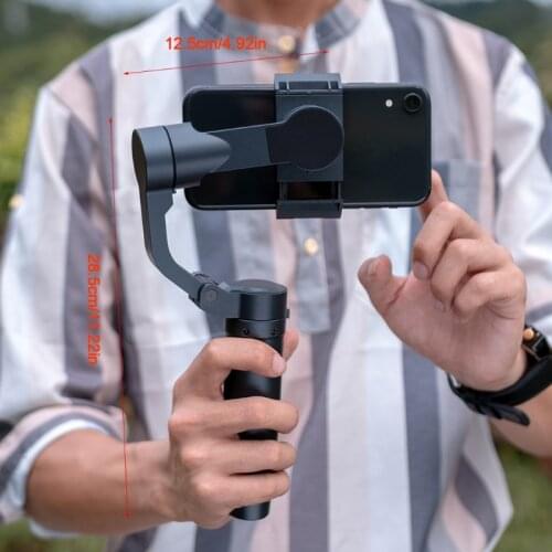 Handheld 3-Axis Gimbal Stabilizer with Grip,Tripod,Gimbal Stabilizer Great for YouTube Live Video Compatible with Phones
