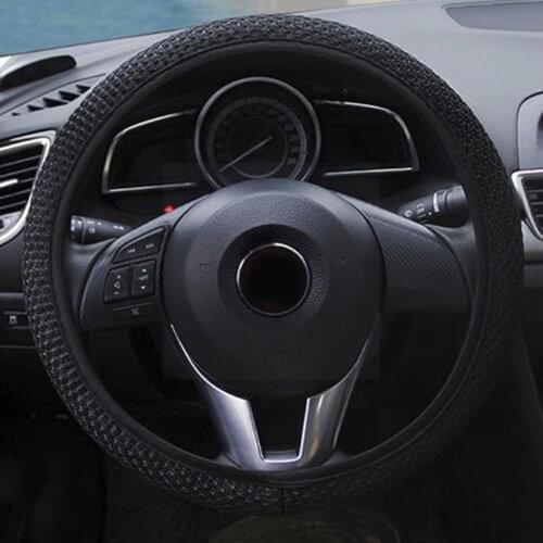 Universal Car Steering Wheel Cover Elastic Automotive Ring Steering Sleeve Without Cover Inner Wear-resistant Car Handle Wh W4H7