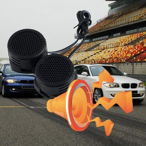 2019 Universal car speaker High Efficiency Mini Dome Tweeter Loud speaker 2x500W Super Power Audio Sound Klaxon Tone For Car