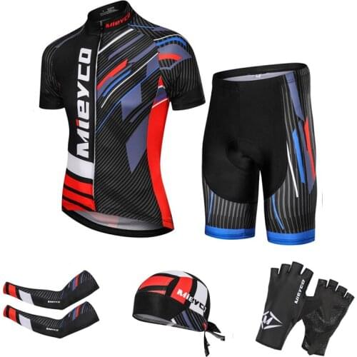 2020 Mieyco Cycling Set Man Cycling Jersey Short Sleeve Bicycle Clothing Kit Mtb Bike Wear Triathlon Uniforme Racing BMX Clothes