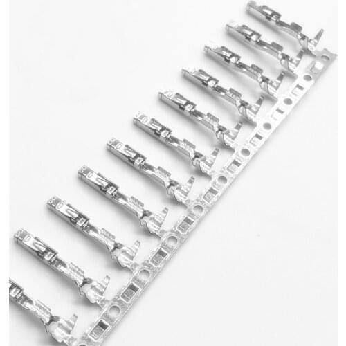 Car front and rear battery eyes / reversing radar sensor probe plug tail lamp female terminal pin for BMW Mercedes Benz