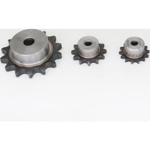 BONJEAN 1PCS 08B Transmission Chain Drive Sprocket wheel Chain Drive Gear 08B 9-24 Teeth
