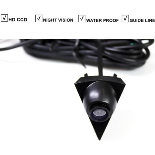 CCD HD Car Front View Camera For VW Vehicle Camera Night Vision Waterproof Wide Angle Logo Embedded Side View High Quality