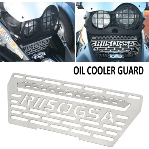 Motorcycle Parts Oil Cooler Radiator Protection Guard For BMW R1150GS R1150GSA R1150 R 1150 GS ADV Adventure All Models
